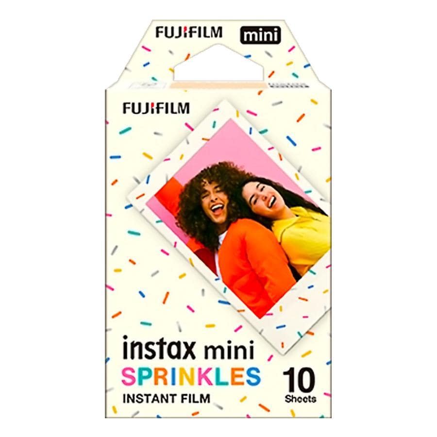 【12時までのご注文で即日出荷！】富士フイルム FUJIFILM チェキ用絵柄フィルム　INSTAX MINI  SPRINKLES　WW 1 [チェキ instax mini 専用フィルム  スプリンクルス　10枚入り］ SPRINKLES