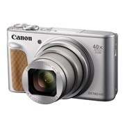 【★20時までのご注文で翌日発送★送料無料（離島を除く）】Canon コンパクトデジタルカメラ Power Shot SX740 HS  光学40倍ズーム/4K動画/Wi-Fi対応 PSSX740HS  シルバー