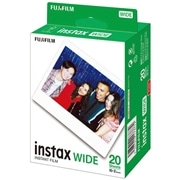 【★SALE★20時までのご注文で翌日発送★】富士フイルム　FUJIFILM インスタントカラーフィルム instax WIDE ワイド 2パック(10枚入×2) INSTAXWIDEWW2