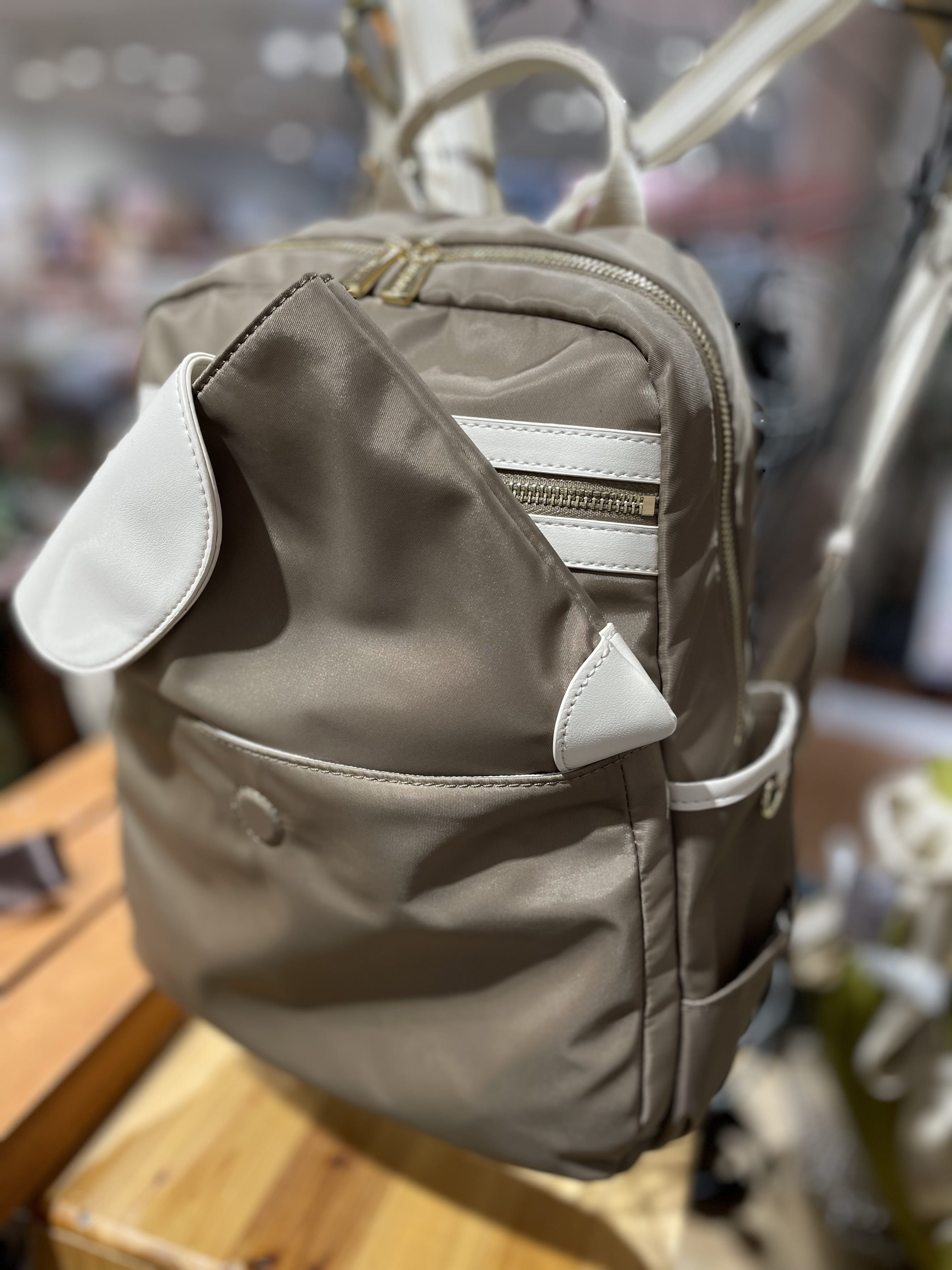 シエル　ショルパック　L　ベージュ