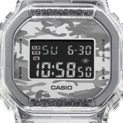 G-SHOCK ジーショック DW-5600SKC-1JF 時計 5600シリーズ スケルトン