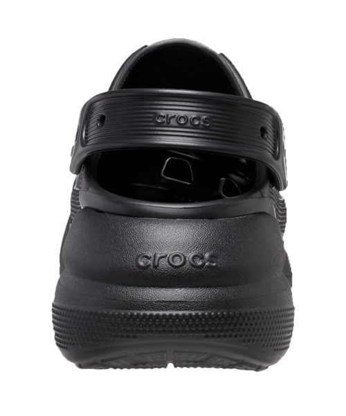 CROCS CRUSH CLOG クロックス クラッシュ クロッグ サンダル 厚底 BLACK 23