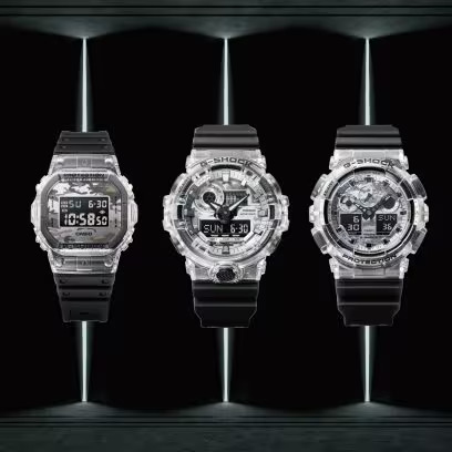 G-SHOCK ジーショック DW-5600SKC-1JF 時計 5600シリーズ スケルトン