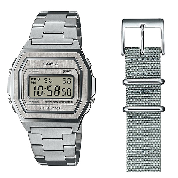 ★【CASIO】カシオ クラシック プレミアムシリーズ　A1000DN-7JR クォーツ クロスバンド付 ユニセックス