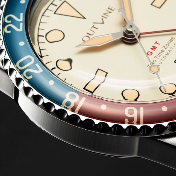 ♪【OUTLINE×TiCTAC】GMT-1950 YK20234-2PPWH チックタック専売モデル ホワイト