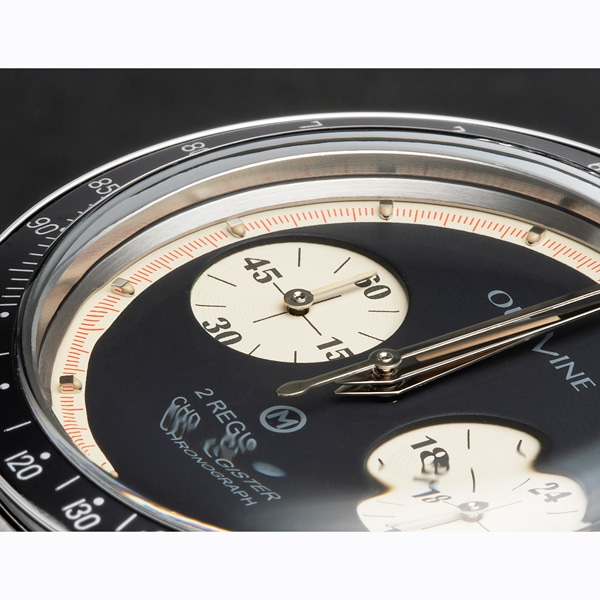 ♪【OUTLINE×TiCTAC】2レジスタークロノ YK20232-2BK ブラック 150本限定モデル　OUTLINE x TiCTAC