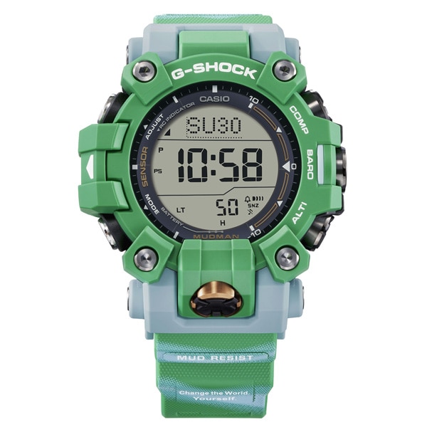 【G-SHOCK】Love The Sea And The Earth MUDMAN GW-9500KJ-3JR 電波ソーラー