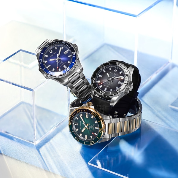 ♪【ご予約受付中！】【BULOVA】Marine Star 98B465 自動巻 メンズ
