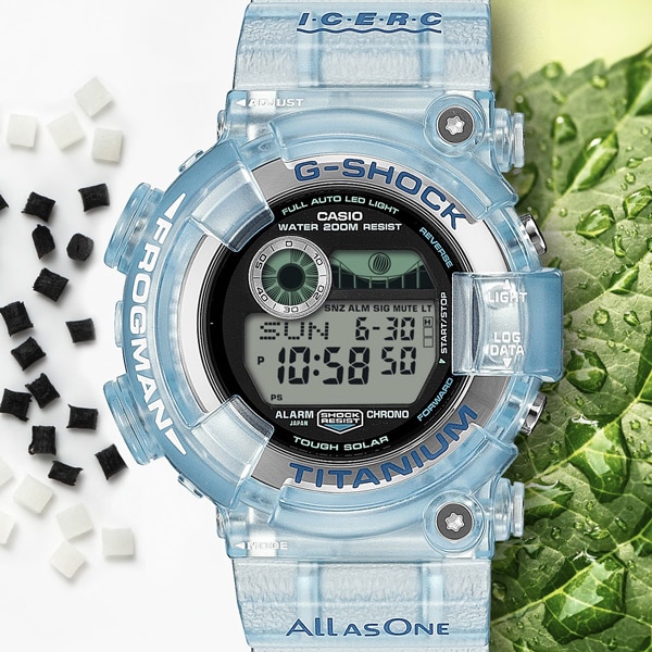【G-SHOCK】 Love The Sea And The Earth 「ICERC Japan」コラボレーションモデル 2026 FROGMAN GW-8202K-2JR クジラ 電波ソーラー メンズ