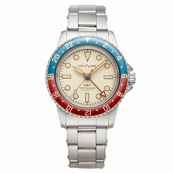 ♪【OUTLINE×TiCTAC】GMT-1950 YK20234-2PPWH チックタック専売モデル ホワイト