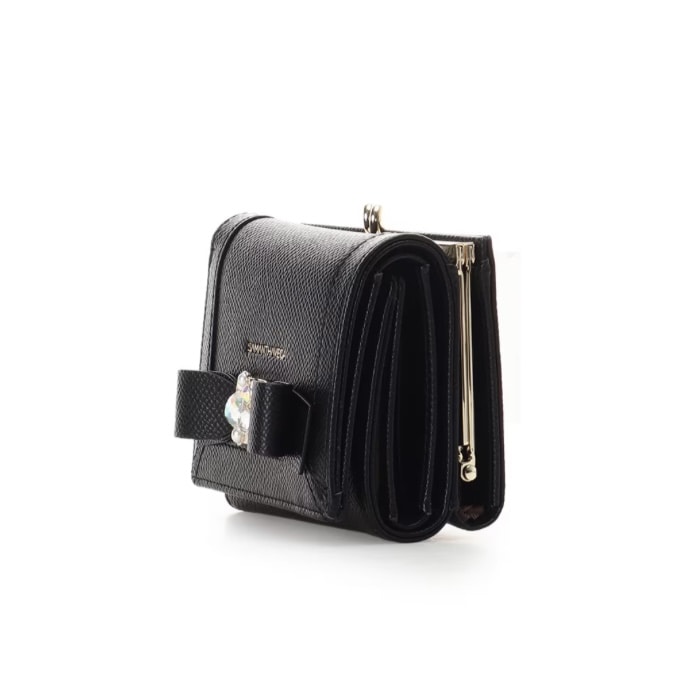 ジュエルリボン折財布