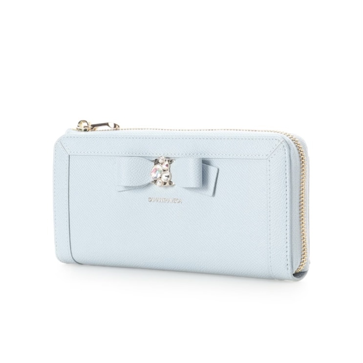 ジュエルリボン長財布