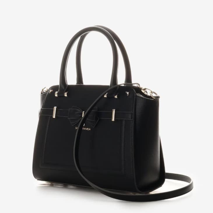 アクセントリボントートバッグ