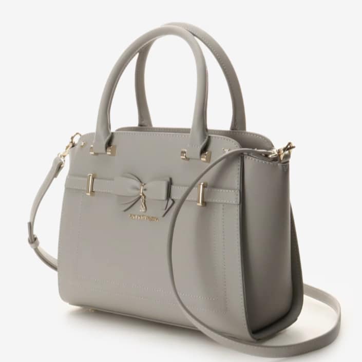 アクセントリボントートバッグ