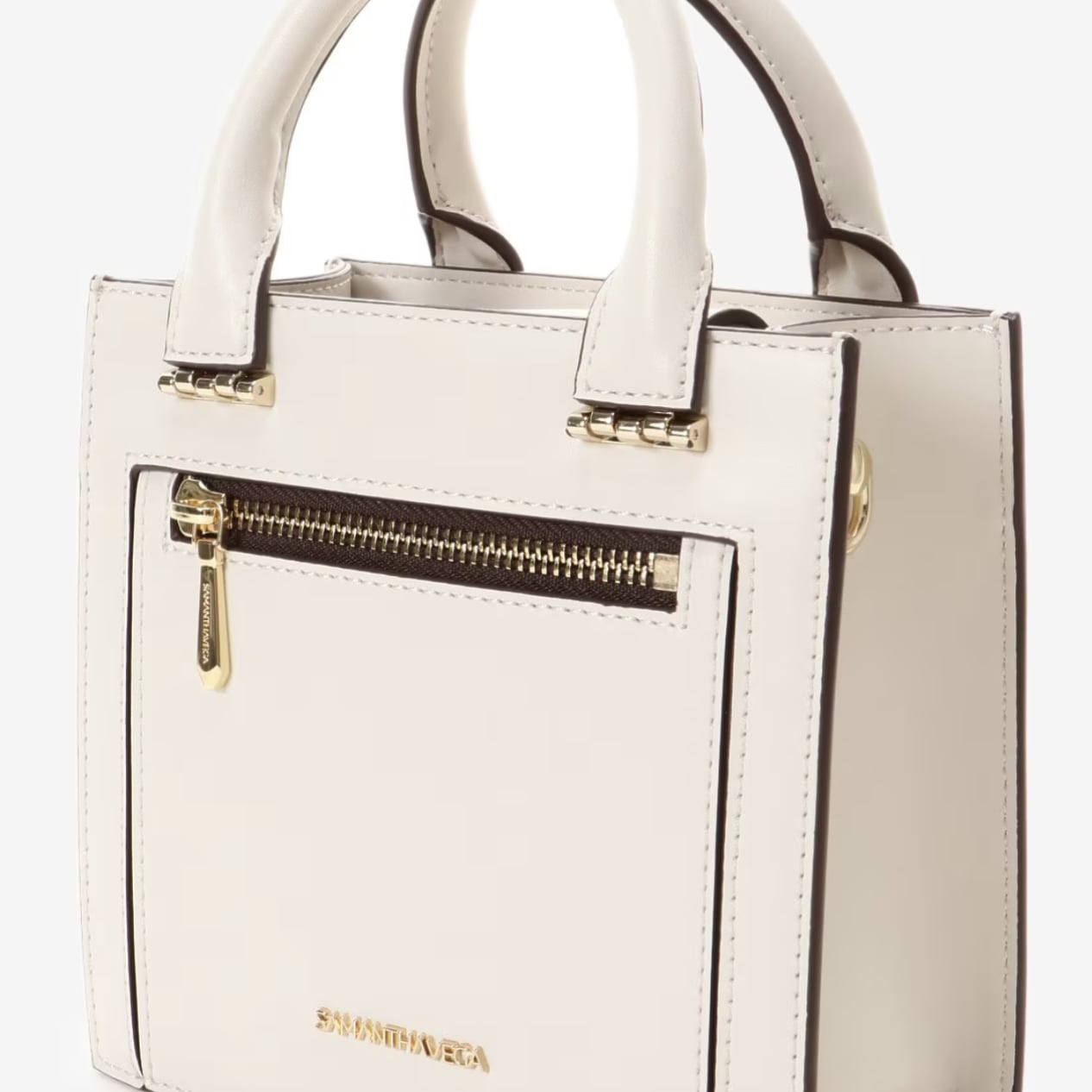 スクエアシンプルミニショルダーバッグ