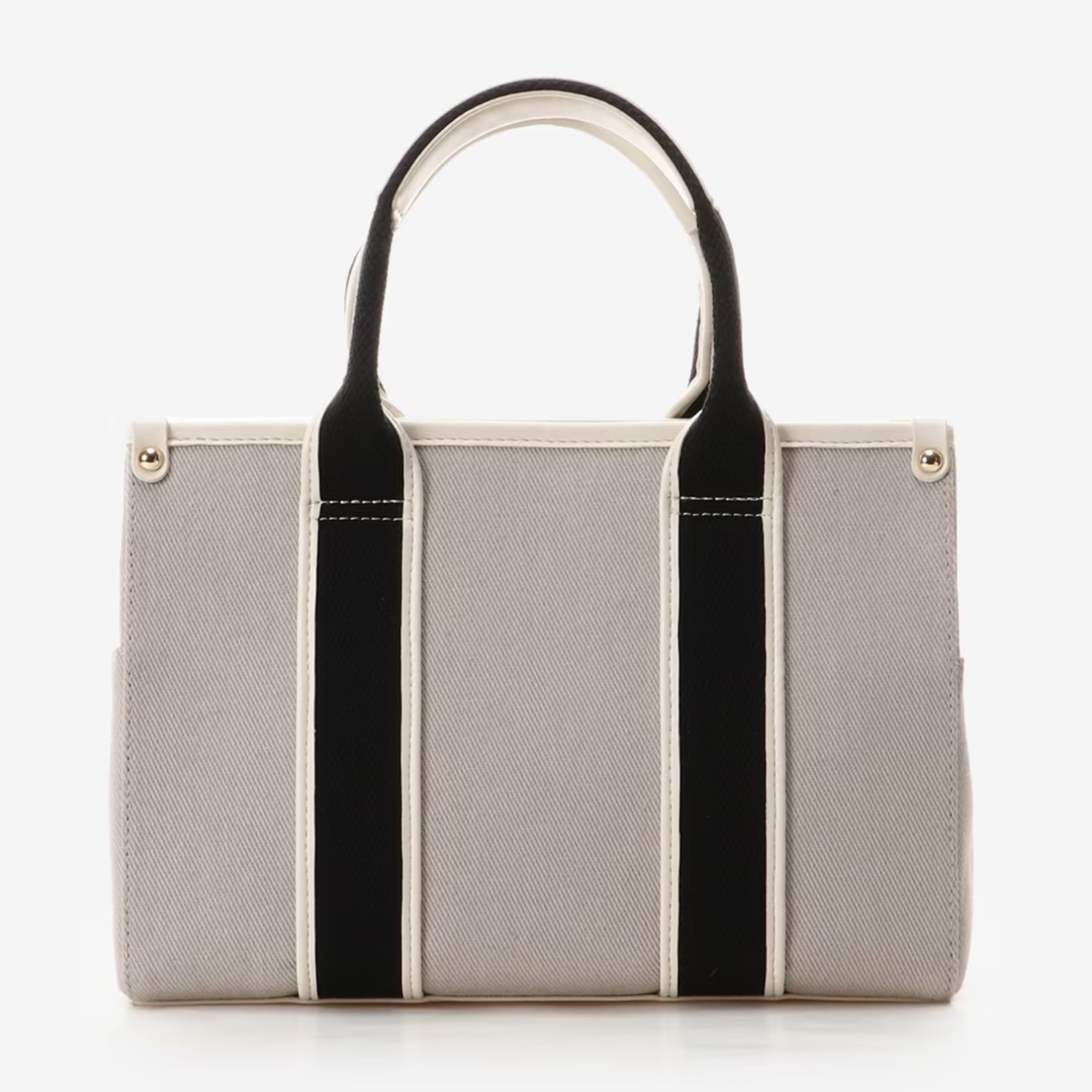 ロゴテープキャンバストートバッグ(小)(グレー)｜ サマンサベガ  