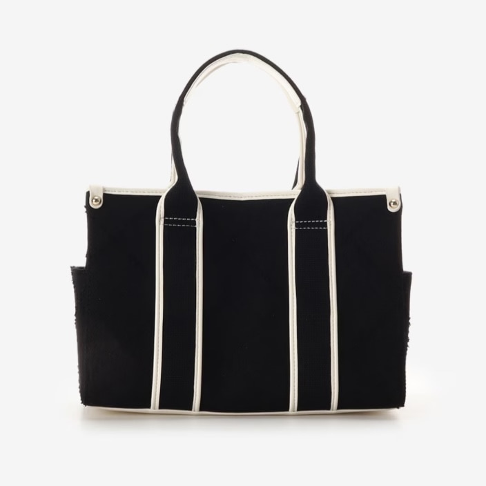 ロゴテープデニムトート（小）