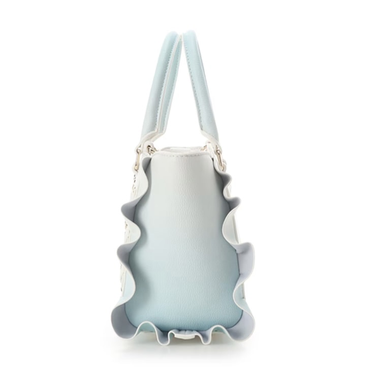 レースアップハートビジューグラデーションフラッター（ミニ