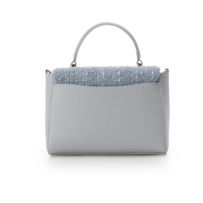 ツイードアクセントリボンショルダーバッグ