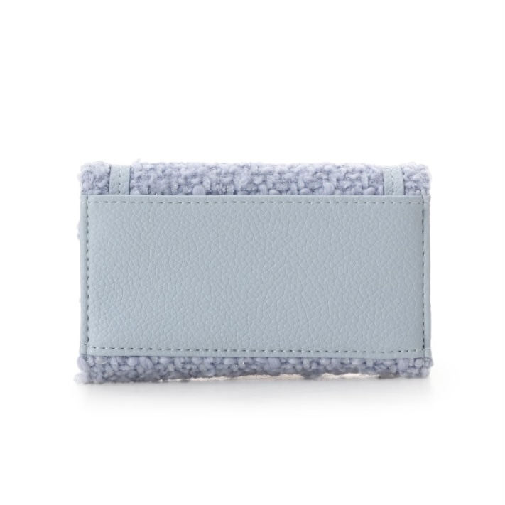 ソリッドリボンツイードキーケース