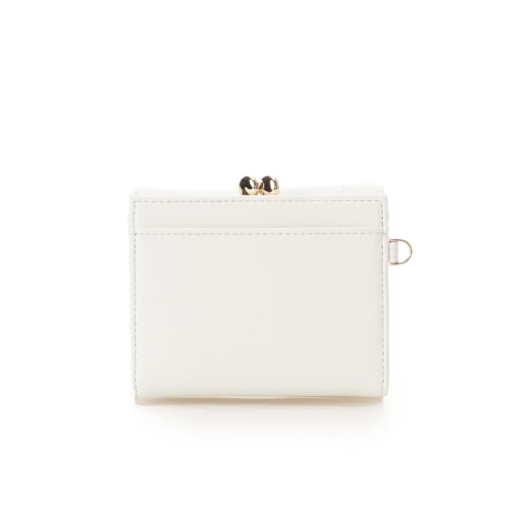 バレッタリボン折財布