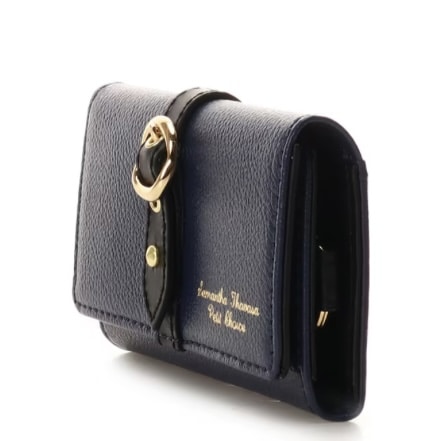 フロントベルト キーケース ネイビー