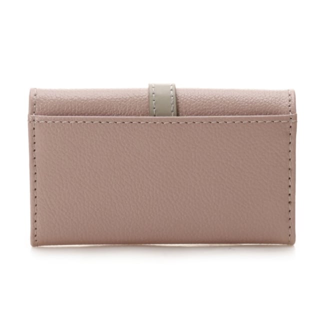 フロントベルト キーケース ピンク