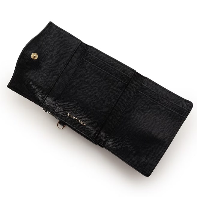 ストロベリーギンガム折財布