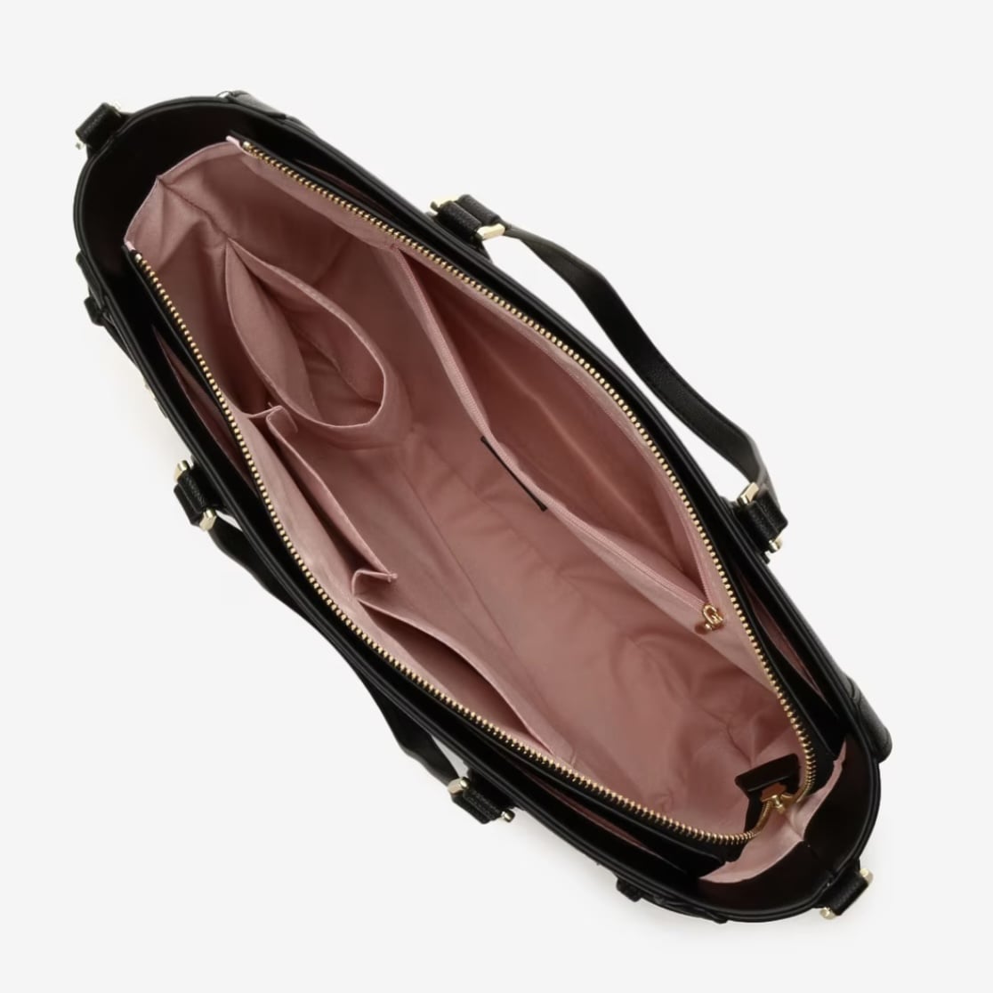 ベルト金具トートバッグ ブラック