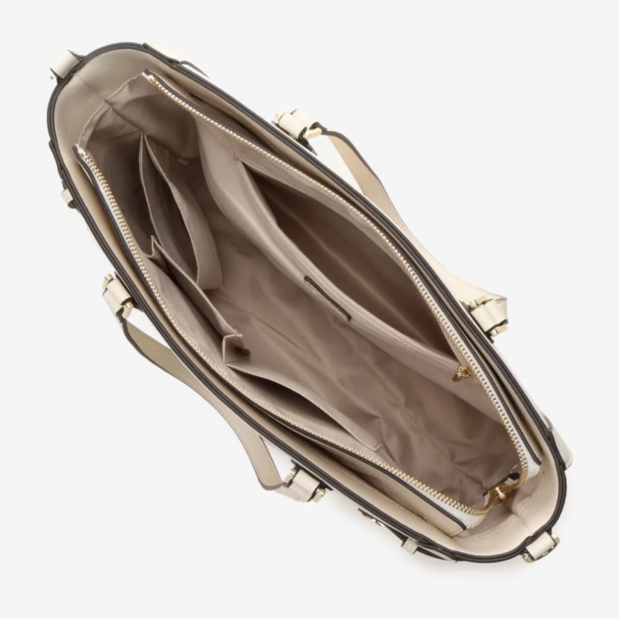 ベルト金具トートバッグ オフホワイト