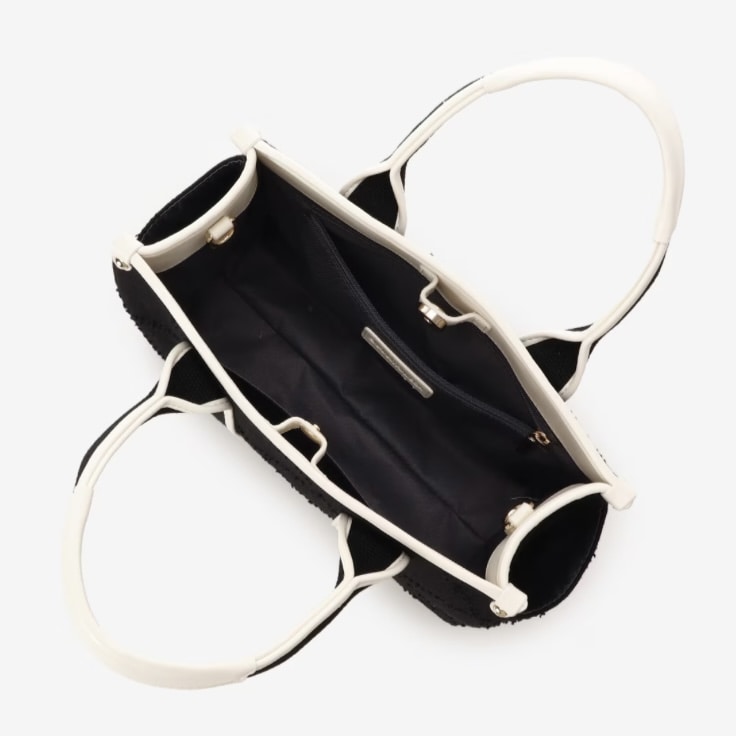 ロゴテープデニムトート（小）