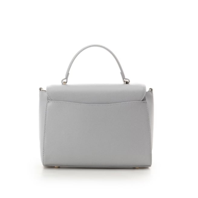 バイカラーアクセントリボンショルダーバッグ