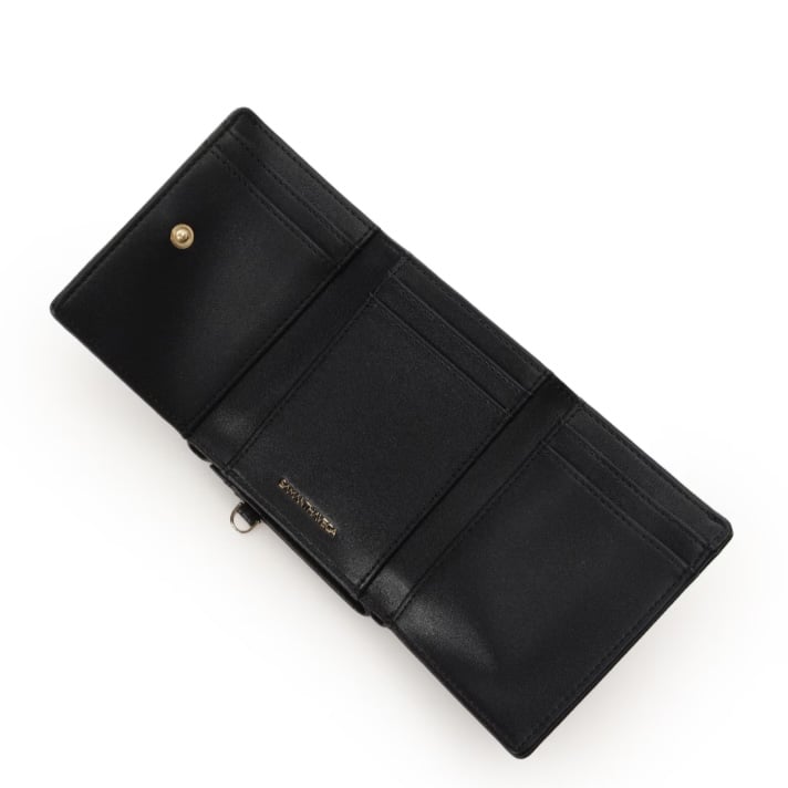 バレッタリボン折財布