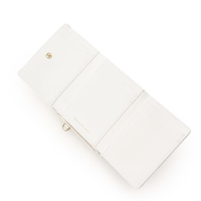 バレッタリボン折財布