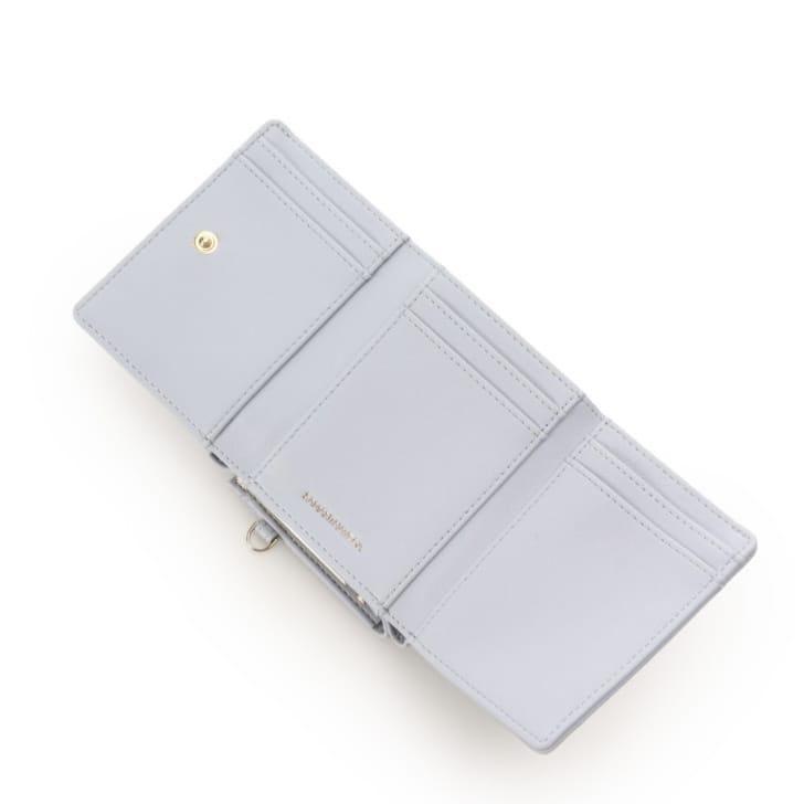 バレッタリボン折財布
