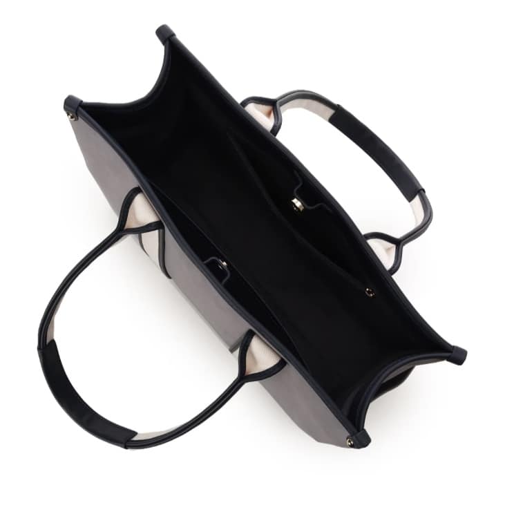 新色ロゴテープキャンバスA4トートバッグ