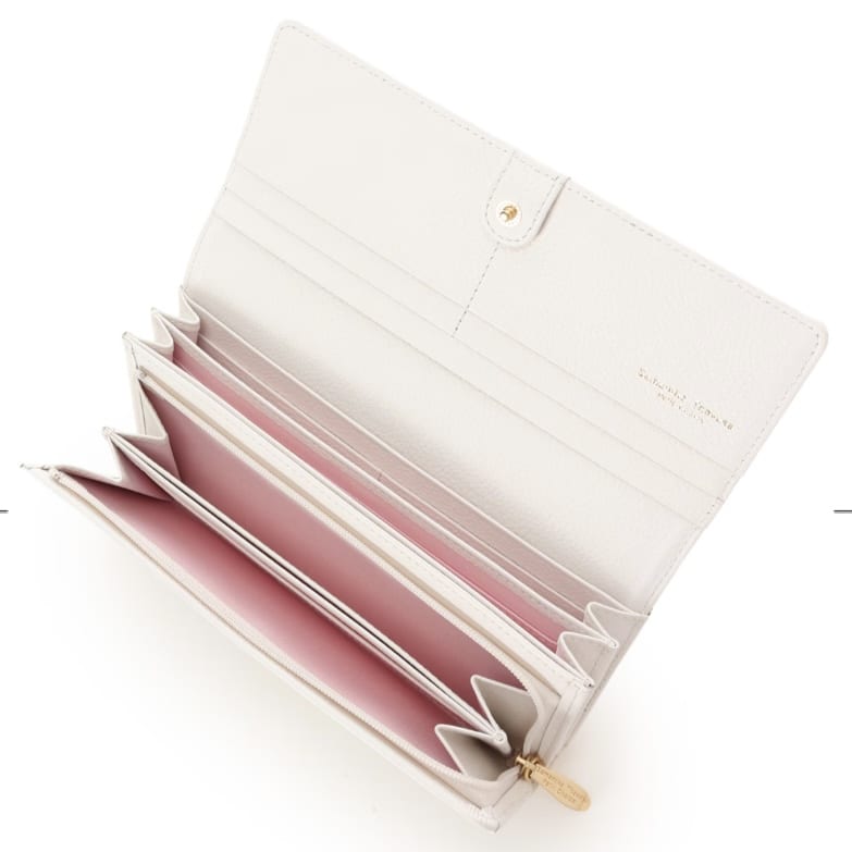 エレガントフラワーかぶせ長財布