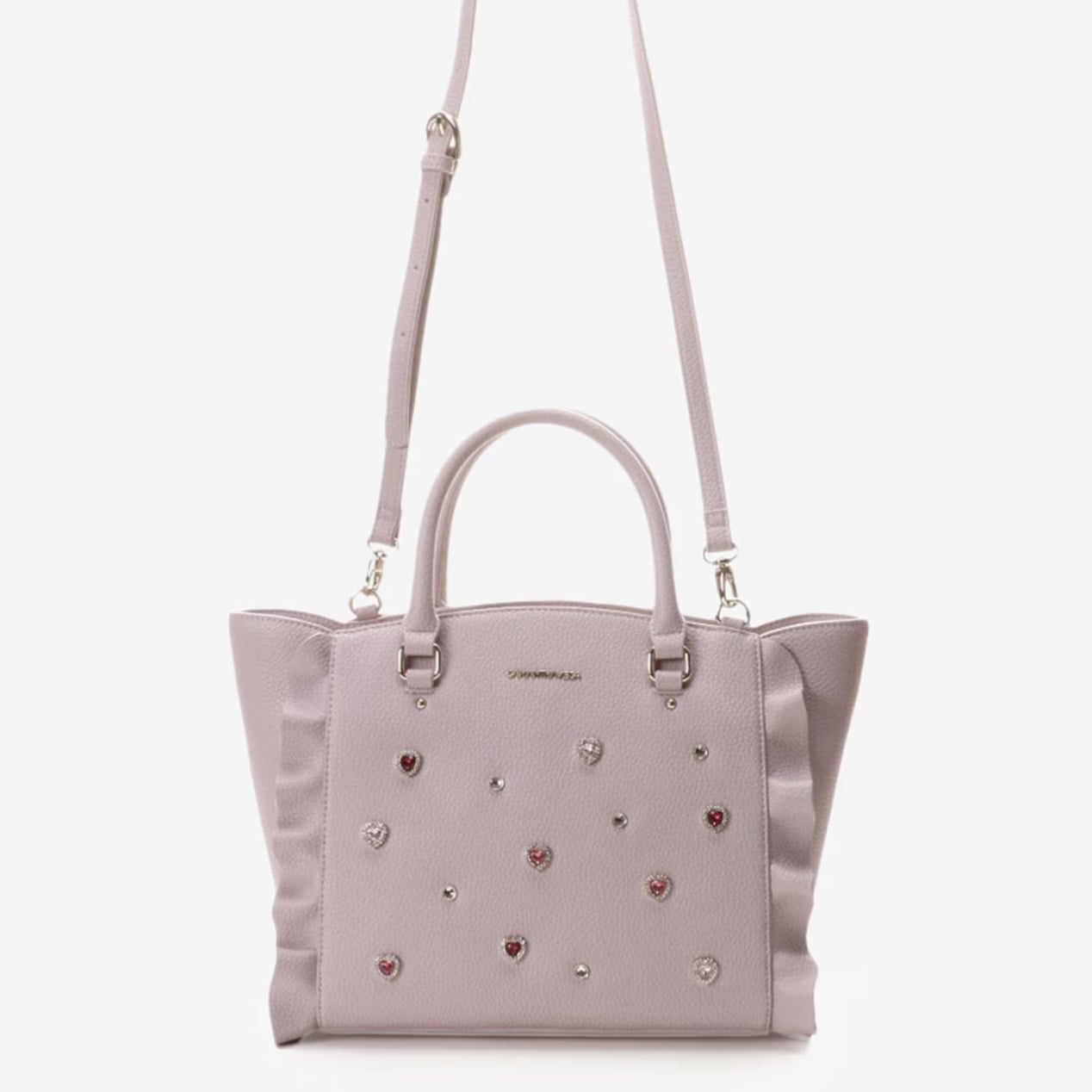 ビジューフラッター(小) ピンク