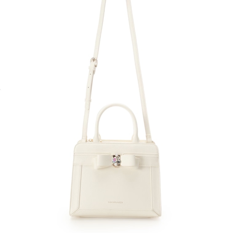 ジュエルリボンハンドバッグ