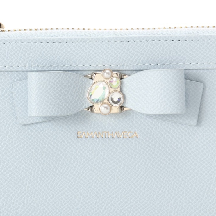 ジュエルリボン長財布