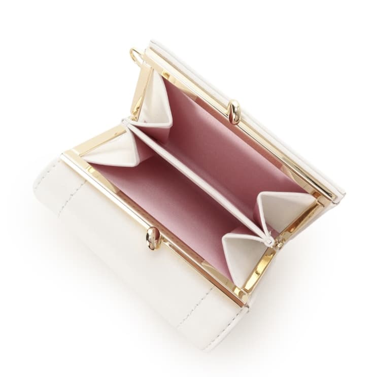 バレッタリボン折財布