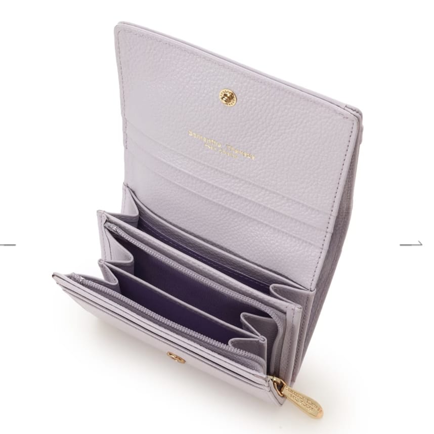 サイドブローチ 折財布