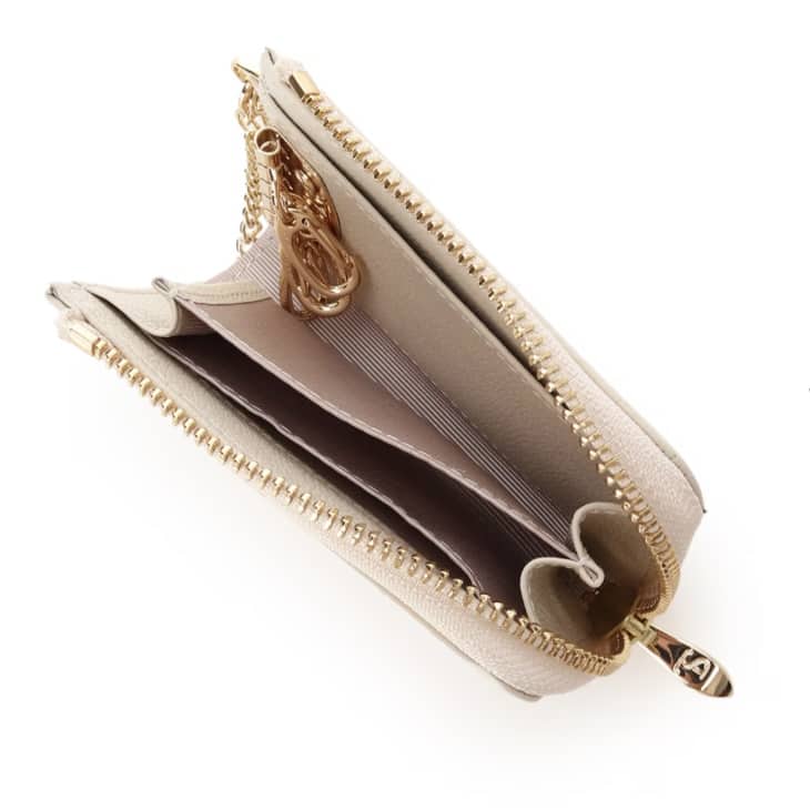 ビジューリボンバイカラー キーケース