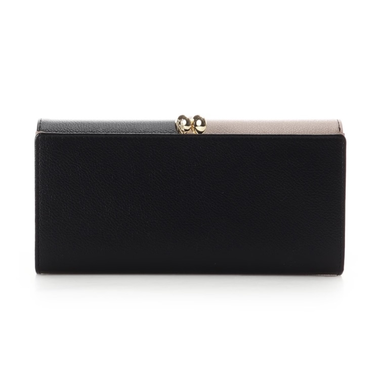 バイカラーフロントベルト 長財布