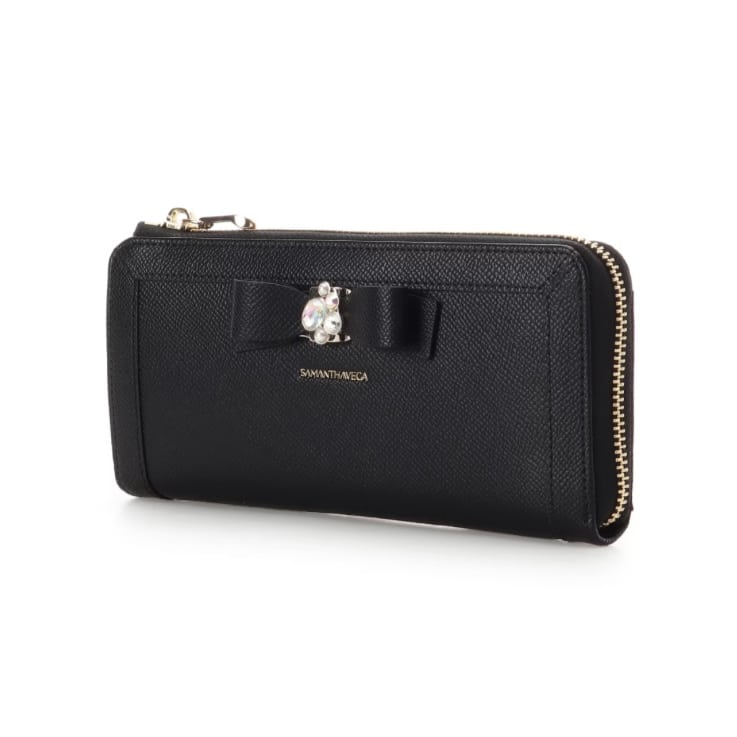 ジュエルリボン長財布