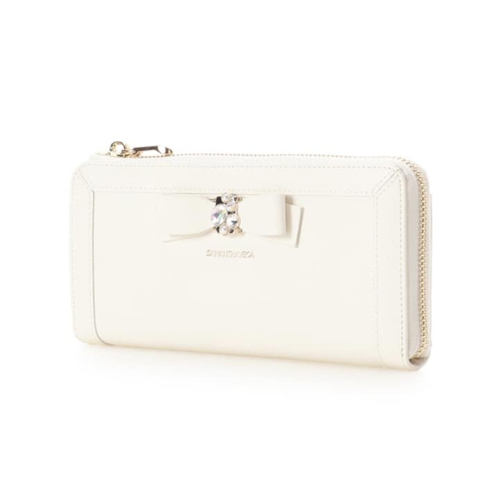 ジュエルリボン長財布