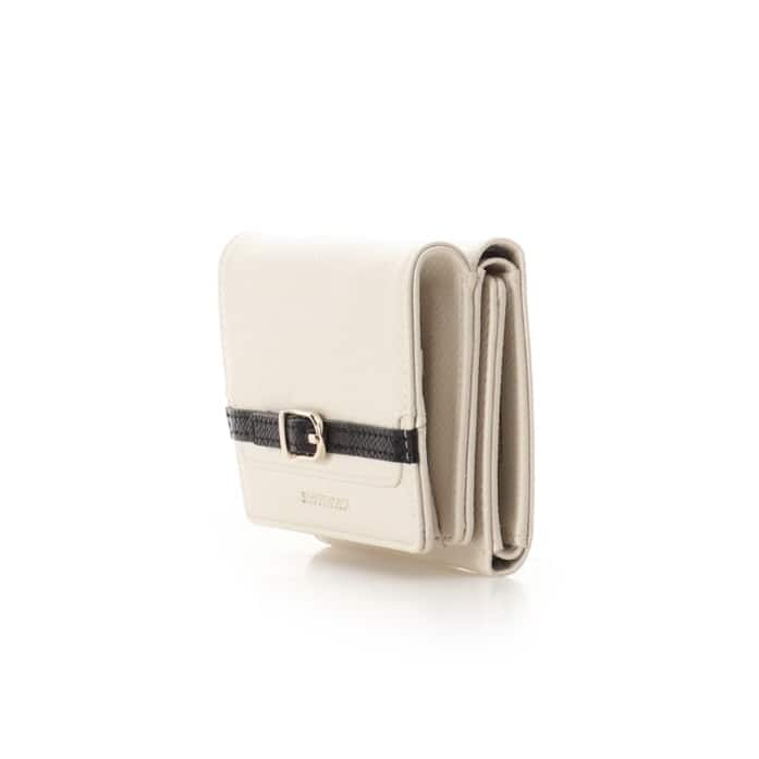 フロントバックル折財布