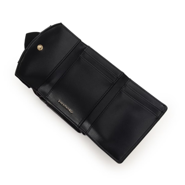 レースハートベルト折財布