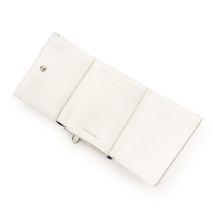 ジュエルリボン折財布