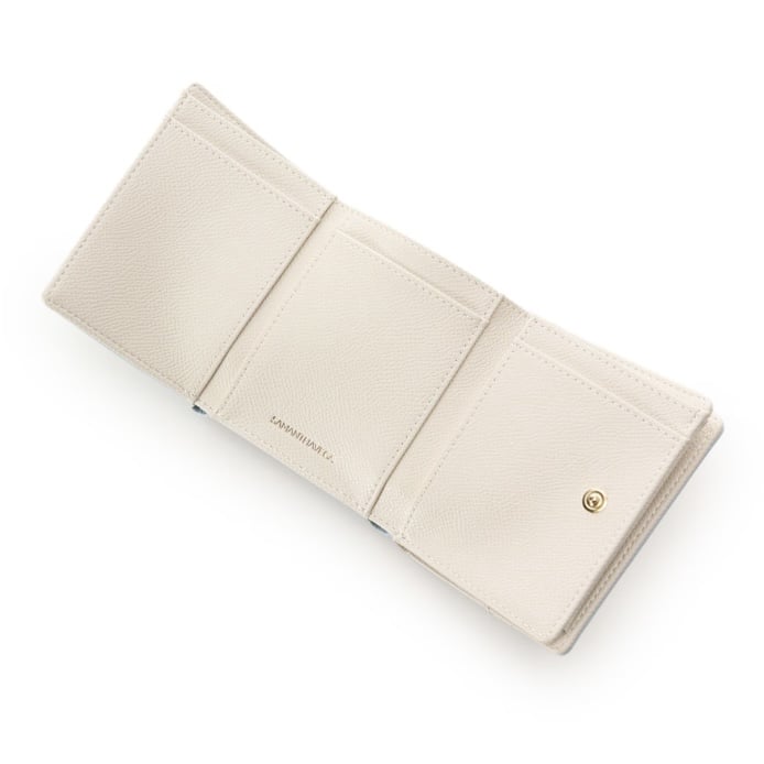 フロントバックル折財布